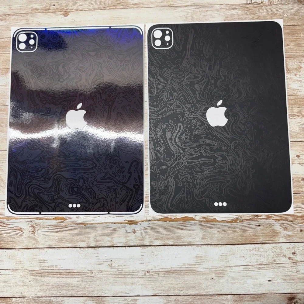 dbrand iPad Pro 11 Skin Unisex OS Black Damascus Holo Red 2-Pack Decal